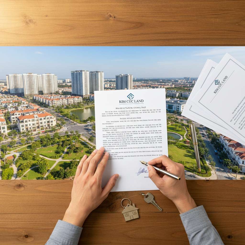 Ký kết hợp đồng mua chung cư