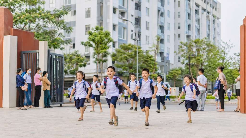 Trường tiểu học tại Khu đô thị Thanh Hà 2026 chi tiết