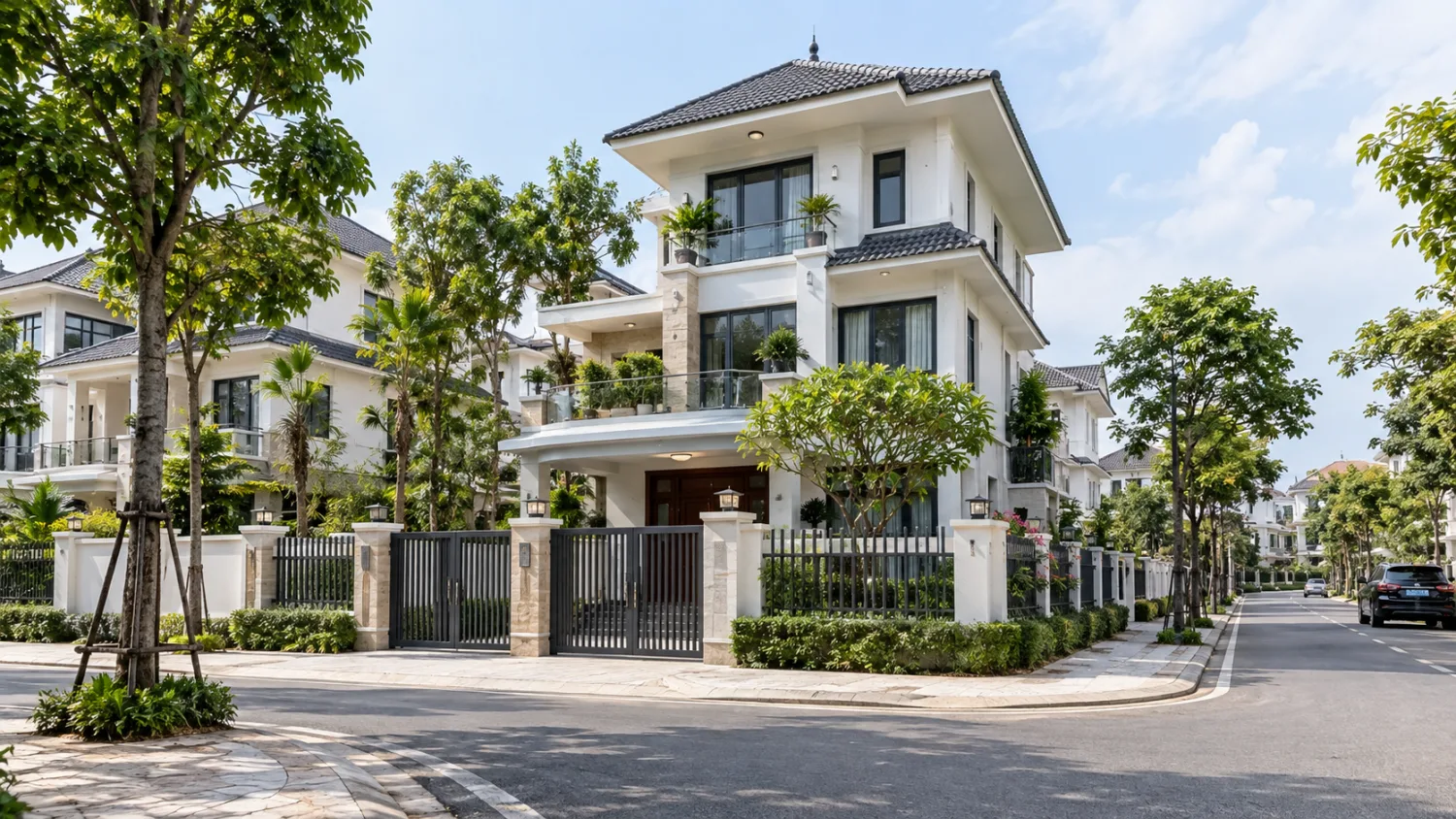 Biệt thự đơn lập Thanh Hà: Không gian sống riêng tư