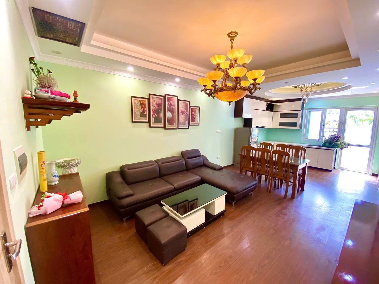 Bán Căn Hộ 2PN Tầng 17 Thanh Hà, 68m² Full Nội Thất