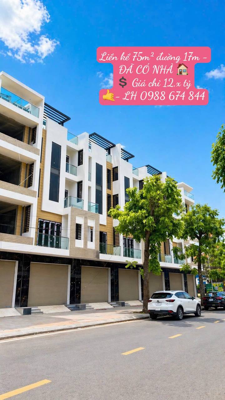 Liền Kề 4 Tầng Thanh Hà - Diện Tích 75m² - Giá Hơn 12 Tỷ